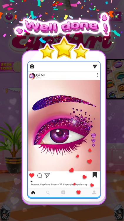 Eye Art Fashion Game screenshot-5