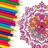 Mandala Color Book Therapy