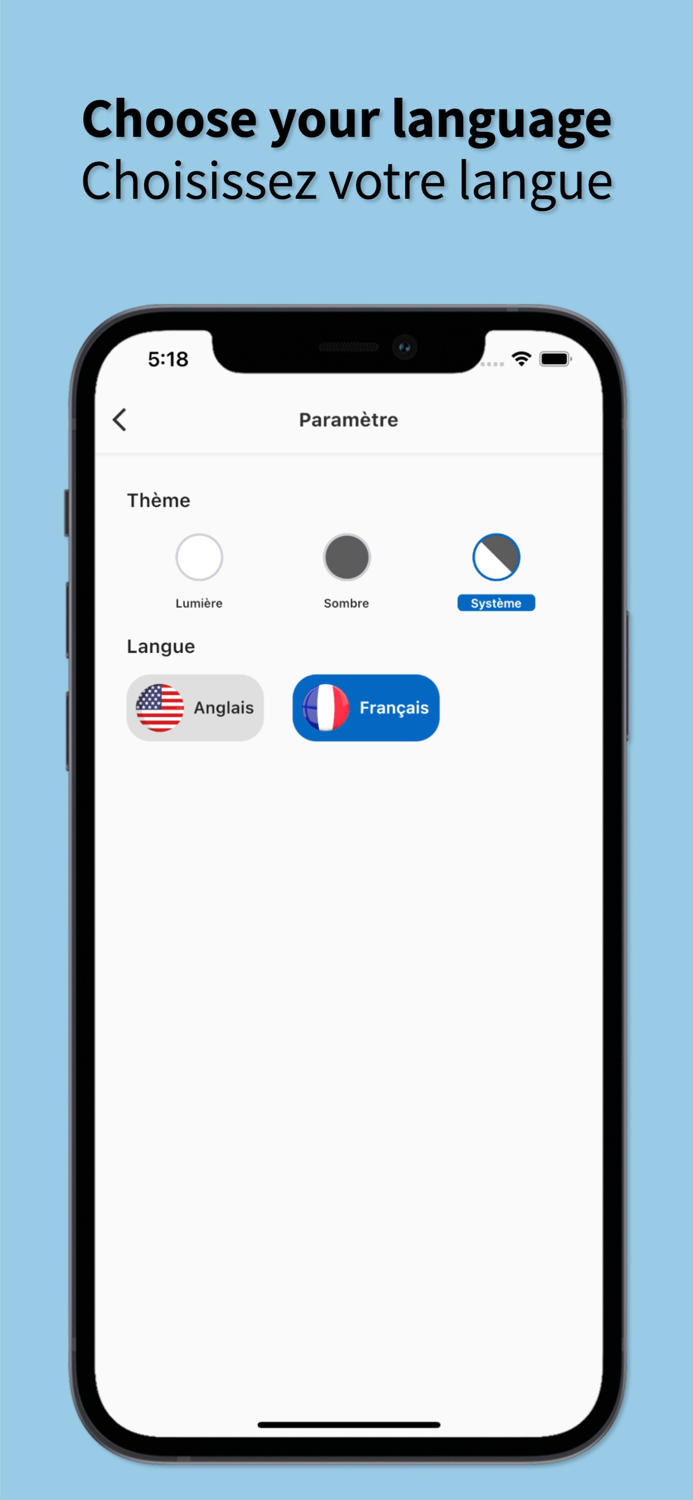 English to French Traduction