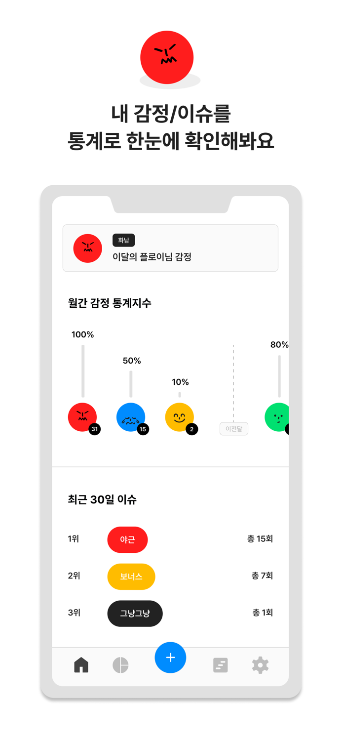 플로이 - 감정일기  다이어리  캘린더