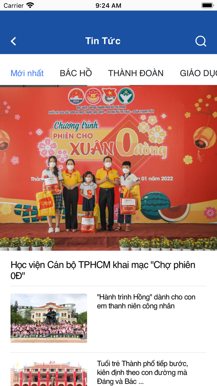 TUỔI TRẺ THÀNH PHỐ BÁC
