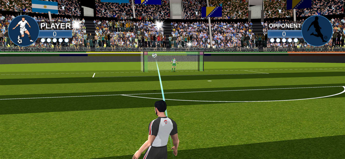 Soccer League Football Striker