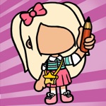 Gacha Clean House  Coloring