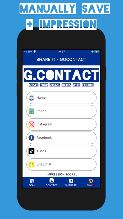 Give & Get contact Share it screenshot-6