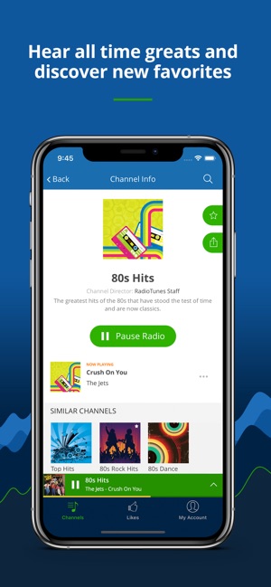 Curated Music on the App