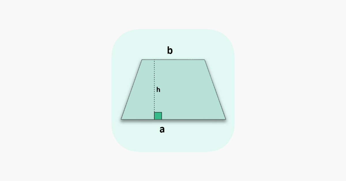 ‎Trapezoid Calculator Find Area On The App Store