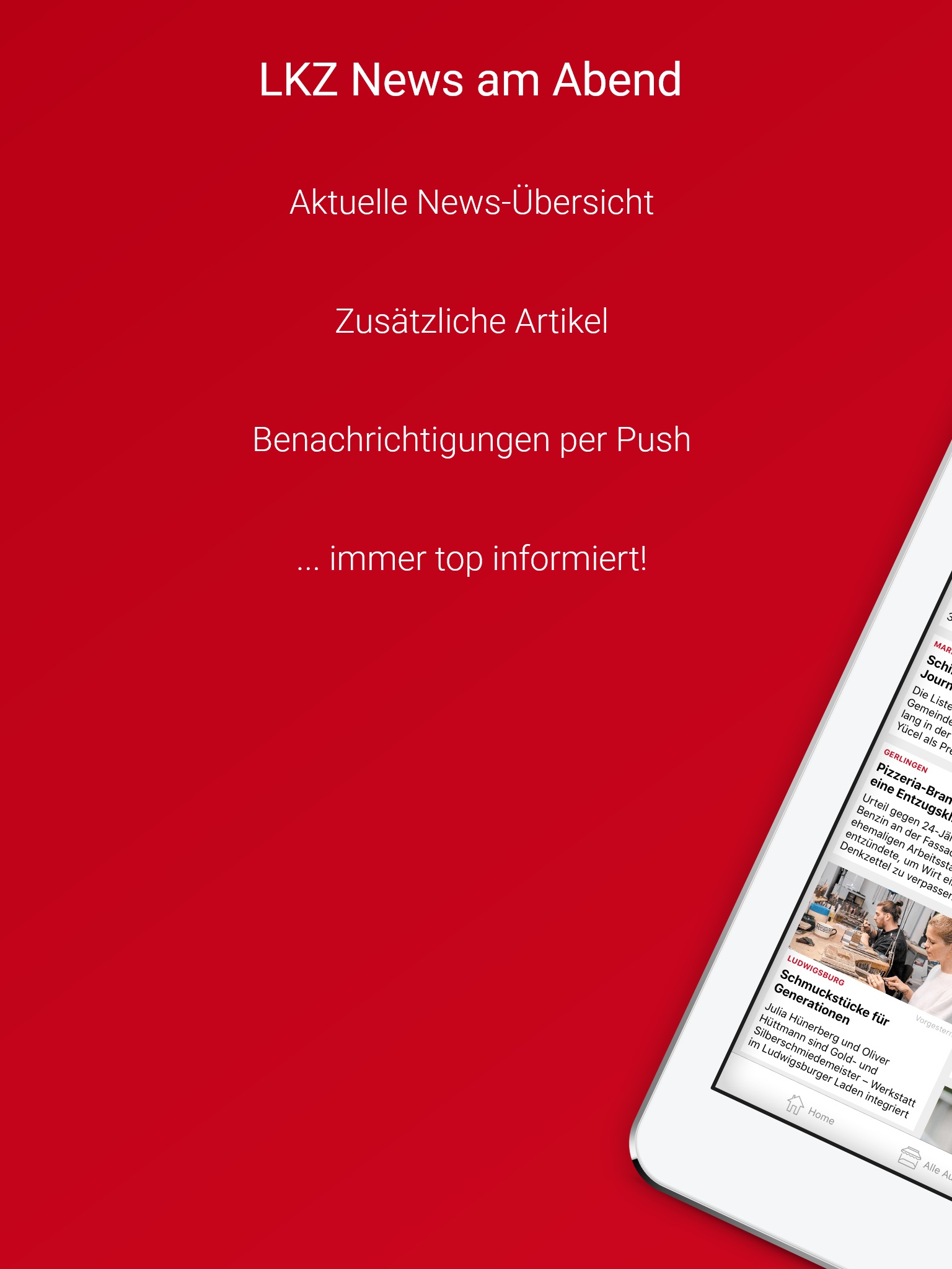 Ludwigsburger Kreiszeitung screenshot 3