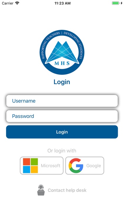 MHS Student app