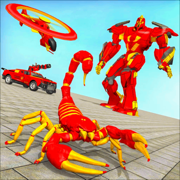 Scorpion Helicopter Robot Game