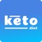 Icon Keto diet app. Macro tracker