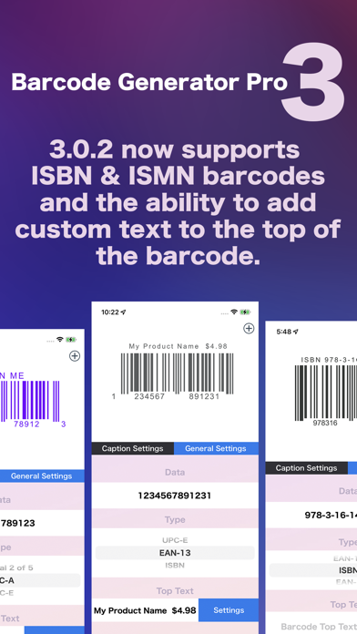 Barcode Generator Pro 3 screenshot 2