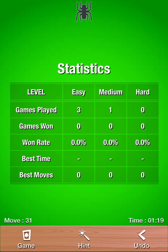 Simple Spider Solitaire screenshot 4