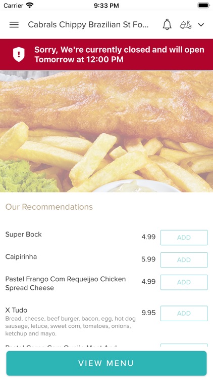 Cabrals Chippy Brazilian