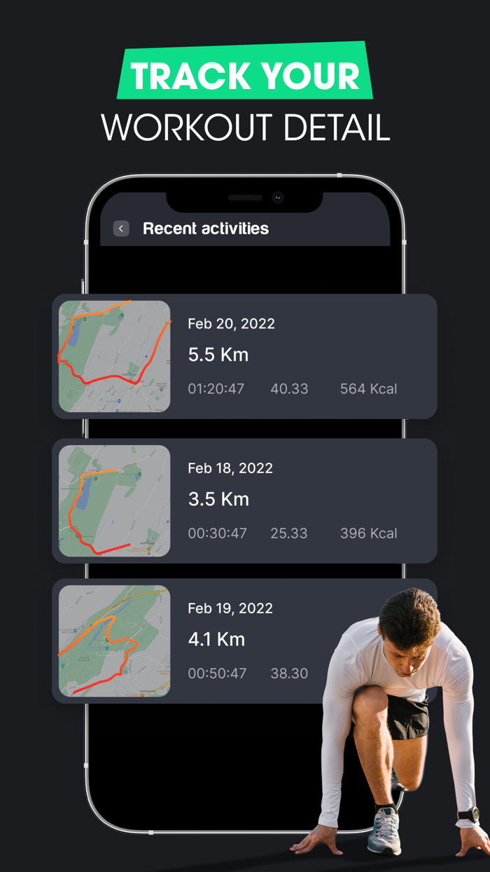 Run Tracker, Jogging  Running
