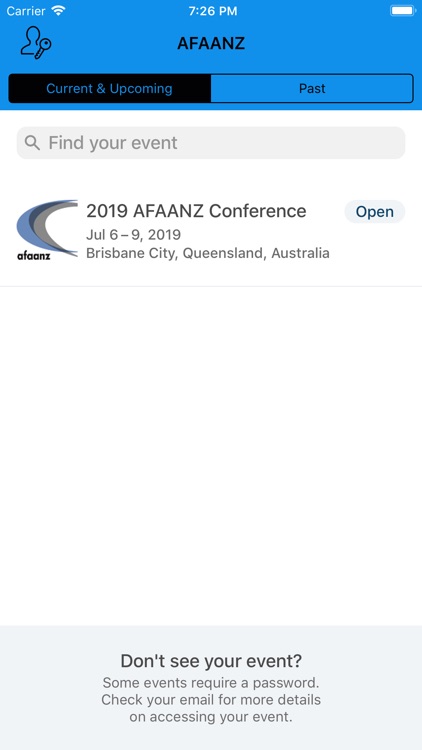 AFAANZ Events