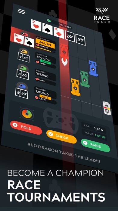 Race Poker - Fast Fold Games screenshot 4