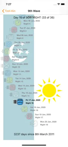 Screenshot 2 Tzolkin Explorer iphone