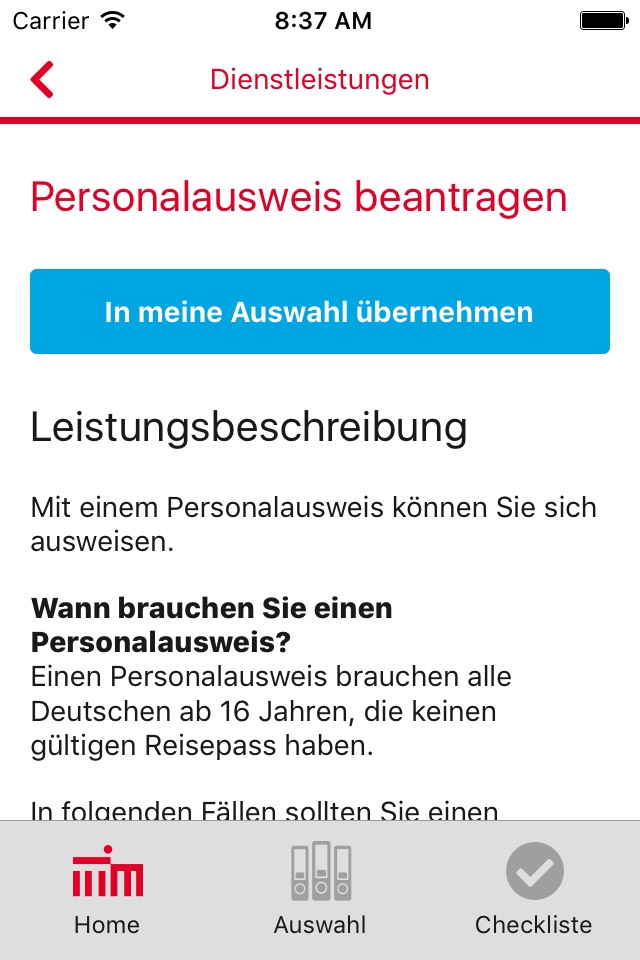 Berlin.de Service-App screenshot 2