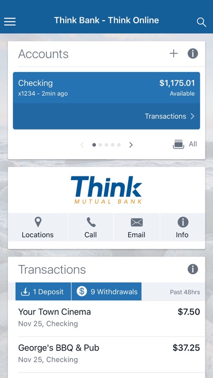 Think Bank - Think Online