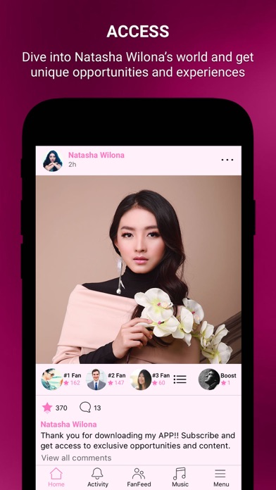 Natasha Wilona Official App screenshot 2