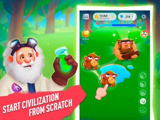 Human Evolution - Idle Clicker screenshot 3