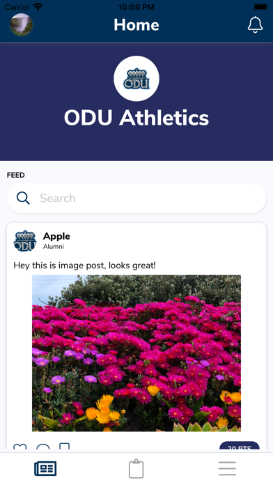 ODU Athletics screenshot 2