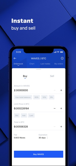 Waves Exchange をapp Storeで