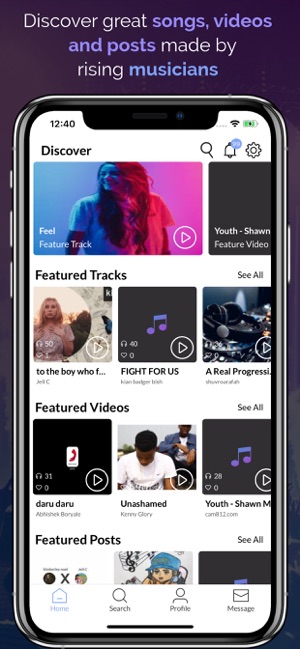 SnapJam Music Social Network!(圖2)-速報App