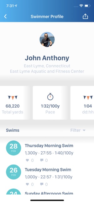 Swim.com Smart Swim Tracking(圖5)-速報App