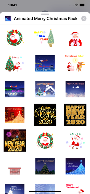 Animated Merry Christmas Pack(圖2)-速報App