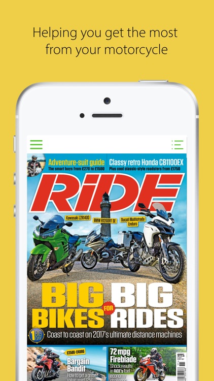 RiDE: The Motorcycle Magazine
