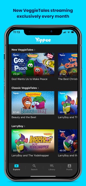 Yippee: Watch new VeggieTales!(圖2)-速報App