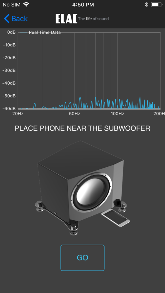 elac 3070 subwoofer