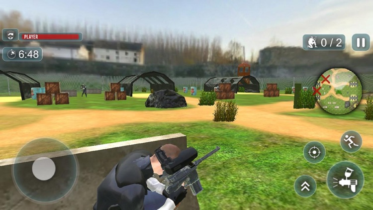 Paintball Arena Shooter War