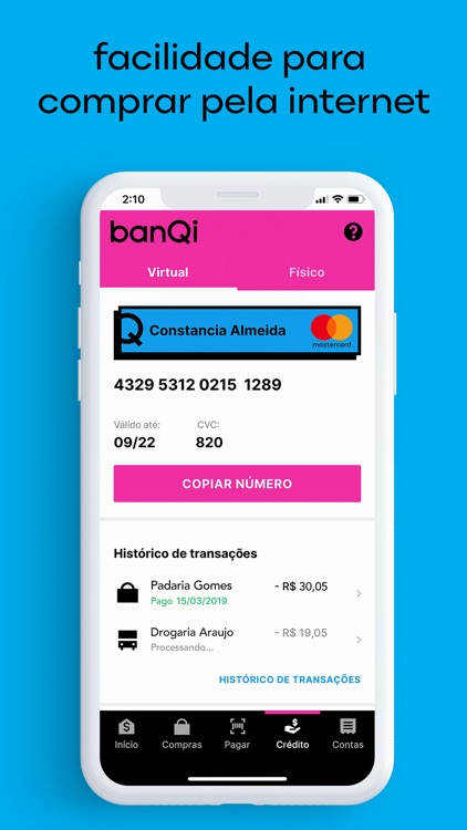 banQi - conta digital screenshot-4