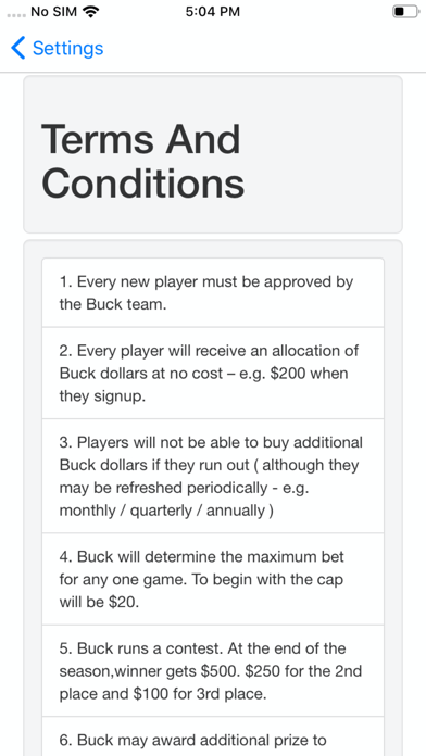 Buck - Betting App screenshot 4