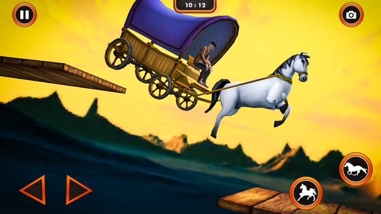 Ultimate Horse Cart Stunt Race