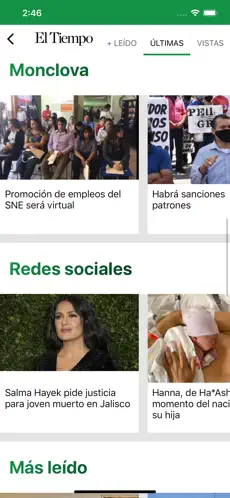 لقطة شاشة 5 El Tiempo Monclova iphone