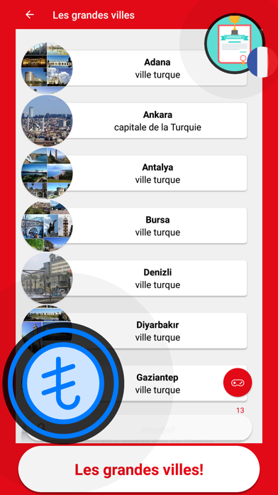 Screenshot #2 pour La turquie Quiz Jeu 2019
