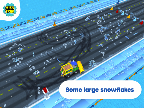 Street Snow Plow game for kids screenshot 4