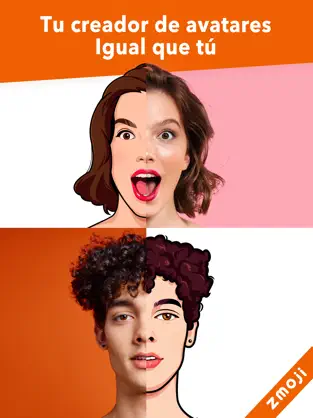 Captura 1 Emojis, pegatinas: Zmoji Me iphone