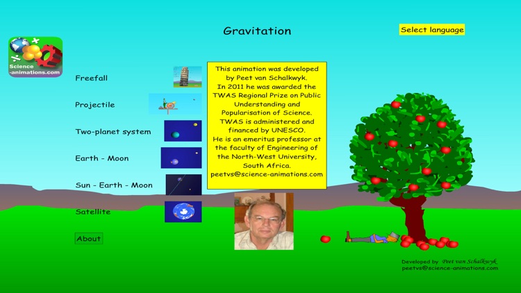 Gravitation Animation screenshot-0