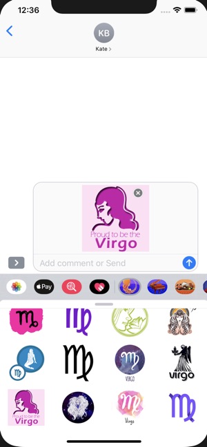 Virgo-Emojis Stickers(圖3)-速報App