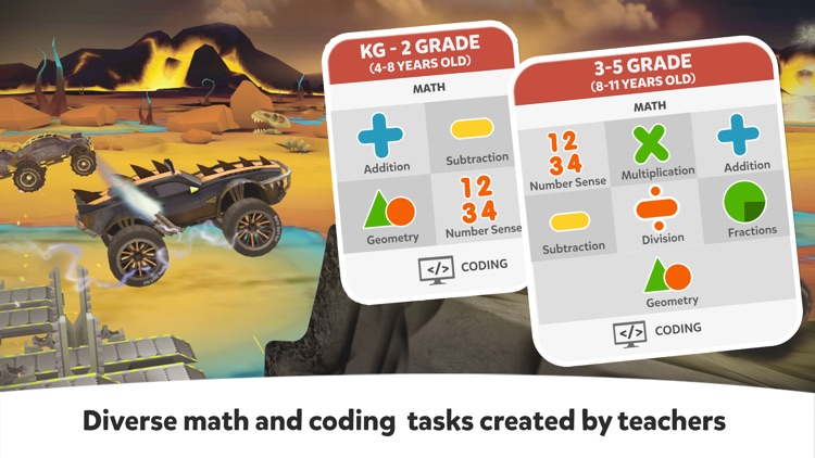 Cool Math Games: Kids Race Car screenshot-3