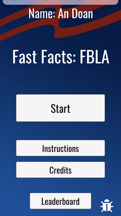 screenshot of Fast Facts: FBLA 2