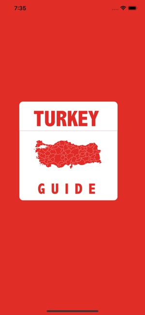 Turkey Guide Map