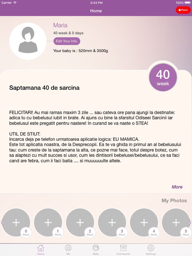 Odiseea Sarcinii Sarcina Ta On The App Store