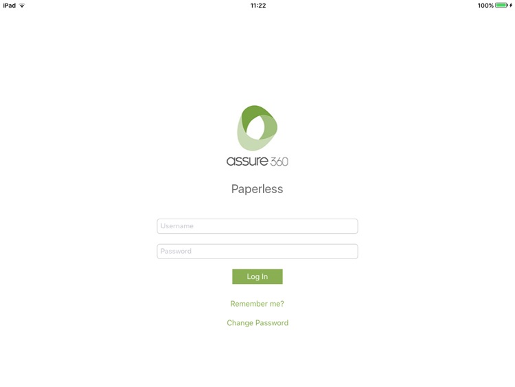 Assure360: Paperless