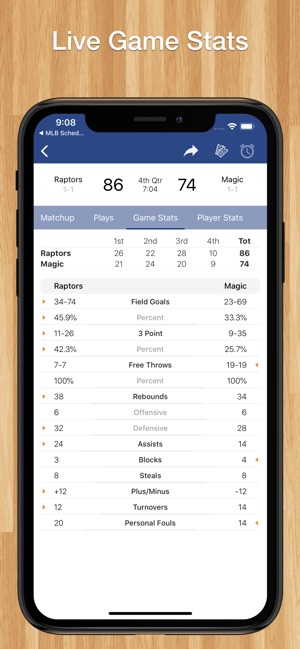 Scores App for NBA Basketball(圖3)-速報App