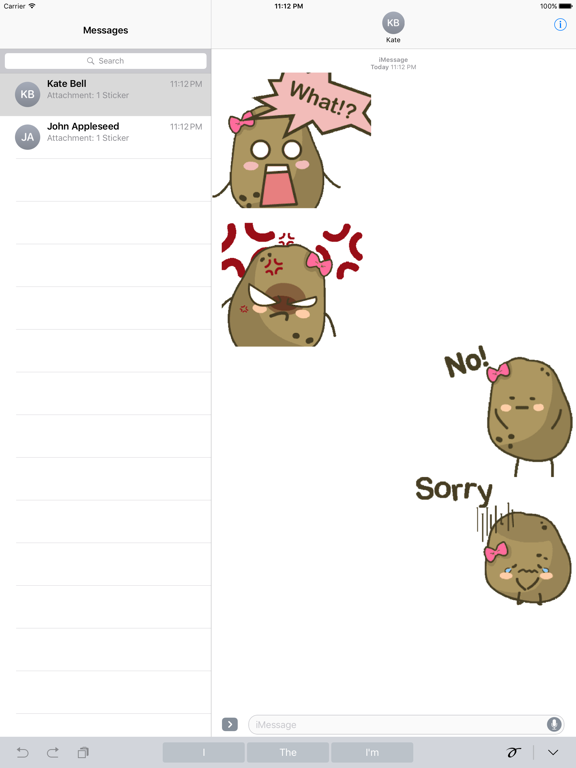 Screenshot #4 pour Animated Ms. Potato Sticker